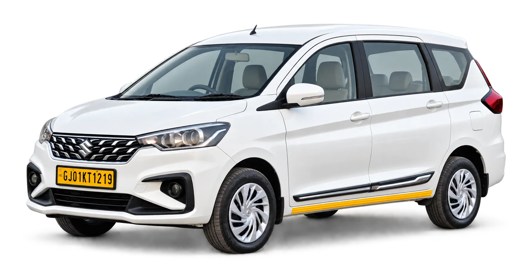 Maruti Suzuki Ertiga cab for travel in Ahmedabad